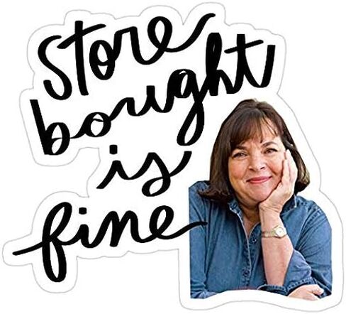 ملصق Ina Garten - ملصق جرافيك - تلقائي، جدار، كمبيوتر محمول، خلية، ملصق شاحنة للنوافذ، السيارات، الشاحنات in Saudi Arabia