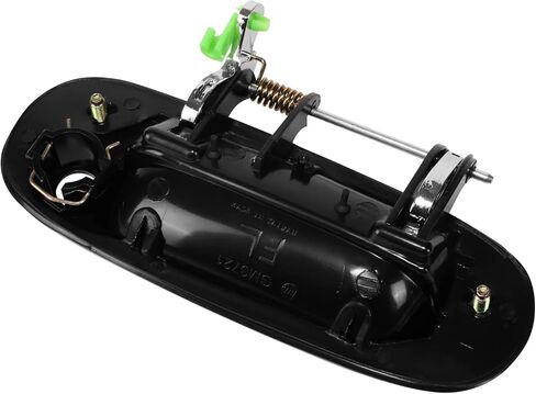 Auto Dynasty Factory Style Front Door Pull Handle Compatible with Buick Rainier Chevy Trailblazer GMC Envoy Isuzu Ascender Oldsmobile Bravada Saab 9-7X 2002-2009, Driver Left Side, Smooth Black in Saudi Arabia