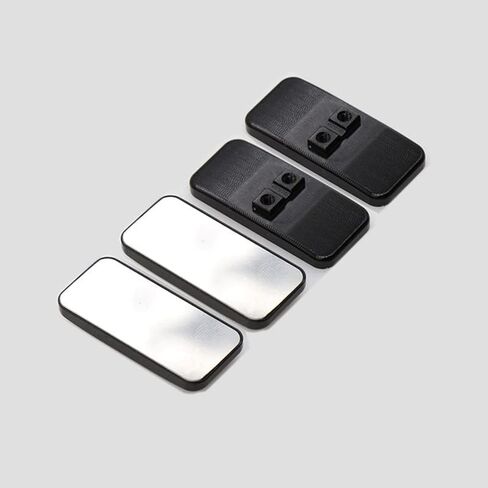 مرآة الرؤية الخلفية المعدنية لسيارة 1/10 RC الزاحفة Traxxas TRX4 D90 SCX10 1/14 Tamiya Truck Scania Man الجهات الفاعلة ترقية أجزاء in Kuwait