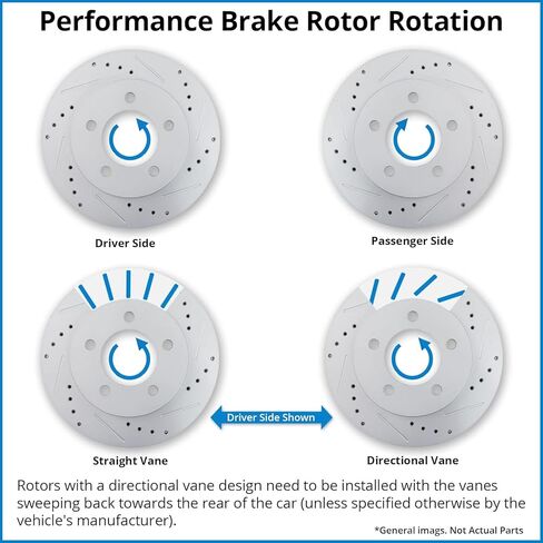 TRQ Front and Rear Performance Brake Pad & Rotor Kit Brake Pads Brake Rotors Set Ceramic Premium G-Coated Compatible with 2009-2010 Pontiac Vibe 2014-2019 Toyota Corolla 2009-2013 Matrix in Saudi Arabia
