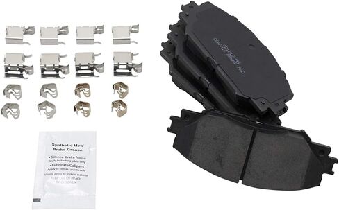 TRQ Front and Rear Performance Brake Pad & Rotor Kit Brake Pads Brake Rotors Set Ceramic Premium G-Coated Compatible with 2009-2010 Pontiac Vibe 2014-2019 Toyota Corolla 2009-2013 Matrix in Saudi Arabia