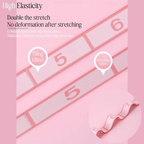 أربطة مقاومة للتمرين، أربطة قماشية للتمرين، أربطة حلقات مقاومة، أربطة قرفصاء سميكة غير قابلة للانزلاق لتمارين المؤخرة والساقين والفخذ والورك والغلوت in Kuwait