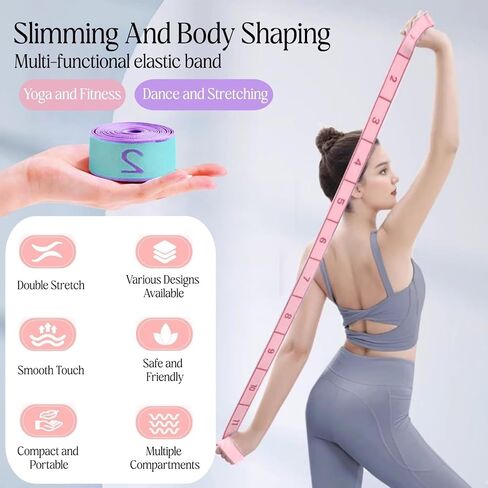 أربطة مقاومة للتمرين، أربطة قماشية للتمرين، أربطة حلقات مقاومة، أربطة قرفصاء سميكة غير قابلة للانزلاق لتمارين المؤخرة والساقين والفخذ والورك والغلوت in Kuwait