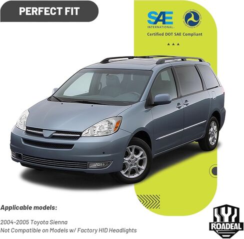 المصابيح الأمامية ث/مصابيح لعام 2004 2005 تويوتا سيينا للمصابيح الأمامية استبدال السائق وجانب الركاب in Kuwait