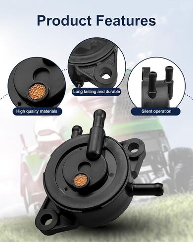 مضخة الوقود مناسبة لجرار John Deere Snow Blade Lawn Tractor Gator Utility Vehicle استبدال UC34375 UC18349 متوافقة مع محرك Kawasaki EZtrak Mower والمزيد in Saudi Arabia