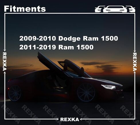 10 قطعة من Rexka مشابك تثبيت عاكس الهواء للمصد الأمامي 68053681AA لسيارة دودج رام بيك اب فورد سوبر ديوتي F250 F350 F450 F550 in Saudi Arabia