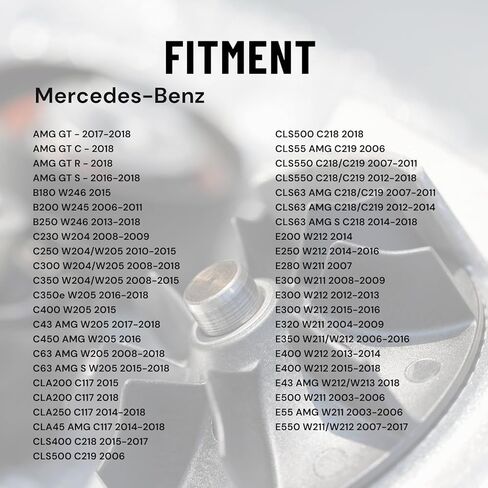 2118350264 Engine Auxiliary Water Pump Compatible with Mercedes-Benz C/E/G/ML/R-Class W205 W212 W166 C300 CLS550 E320 E550 GL450 G63 AMG ML350 R320 in Saudi Arabia