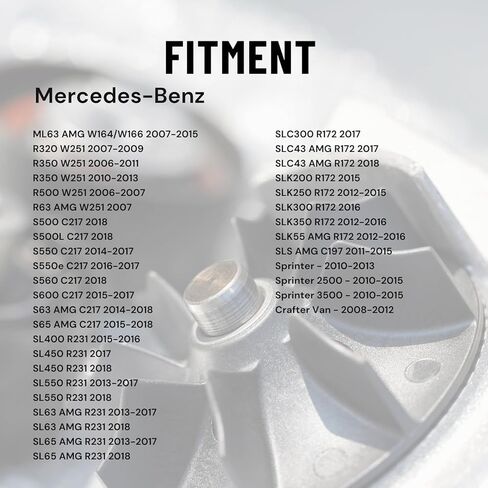 2118350264 Engine Auxiliary Water Pump Compatible with Mercedes-Benz C/E/G/ML/R-Class W205 W212 W166 C300 CLS550 E320 E550 GL450 G63 AMG ML350 R320 in Saudi Arabia