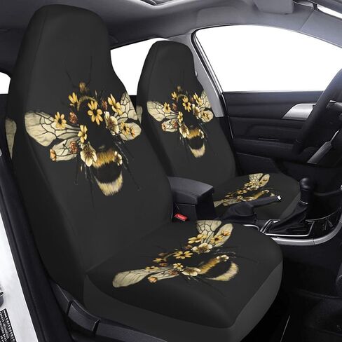 Foruidea Funny Sup Llama Car Seat Covers Universal 2 Pcs Auto Front Seat Cover Fit Most Cars,SUV,Sedan,Trucks in Saudi Arabia
