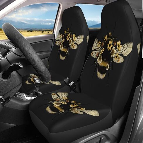 Foruidea Funny Sup Llama Car Seat Covers Universal 2 Pcs Auto Front Seat Cover Fit Most Cars,SUV,Sedan,Trucks in Saudi Arabia