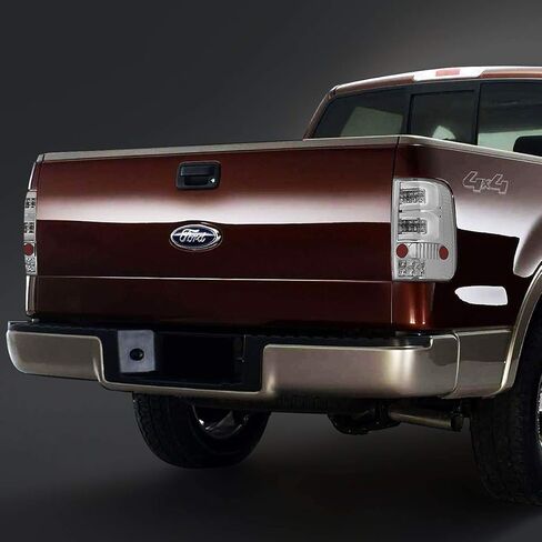 DNA MOTORING TL-F15004-LED-3D-CH-CL LED ثلاثي الأبعاد للسائق وجانب الركاب [متوافق مع 04-08 Ford F150 Lobo] in Saudi Arabia