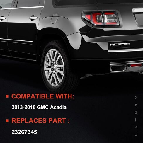 Tail Lights Compatible With 2013-2016 GMC Acadia Inner Decklid Rear Light Taillights Left and Driver Side Replace:23267345 in Saudi Arabia