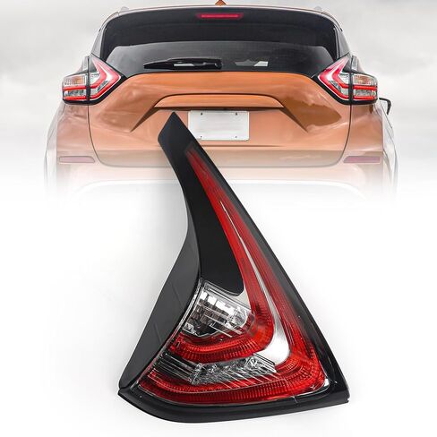 Huray Left Outer Tail Light Fit for Nissan Murano 2015-2018, LH Taillight Tail lamp Rear Brake Lamp Assembly OE Style Replacement for NI2804103 265555AA0A Driver Side in Saudi Arabia