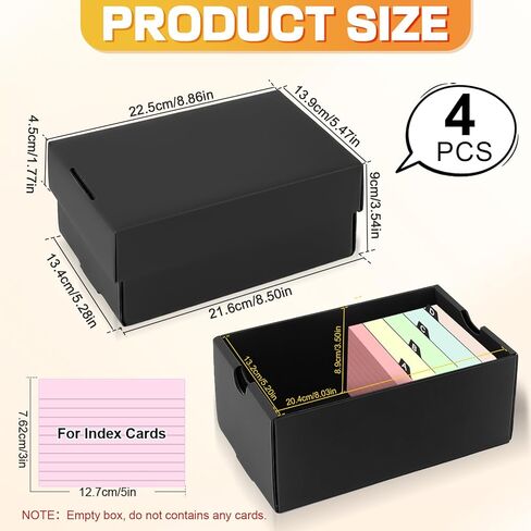 HIMOMO 4 Set Trading Card Storage Box, 3120 Count Card Storage Box White Bulk Card Storage Box Sports Card Sorting Tray Card Sleeve Cases Collection Card Box for Basketball Card Storage Sports Cards in Saudi Arabia