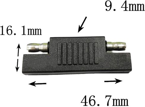 Furrion 9M9 10AWG 2 دبوس موصل دائري صناعي للطاقة إلى كابل محول SAE لمنفذ الطاقة الشمسية RV المقاوم للماء، مناسب لمنافذ الطاقة الشمسية RV Forrest River in Saudi Arabia