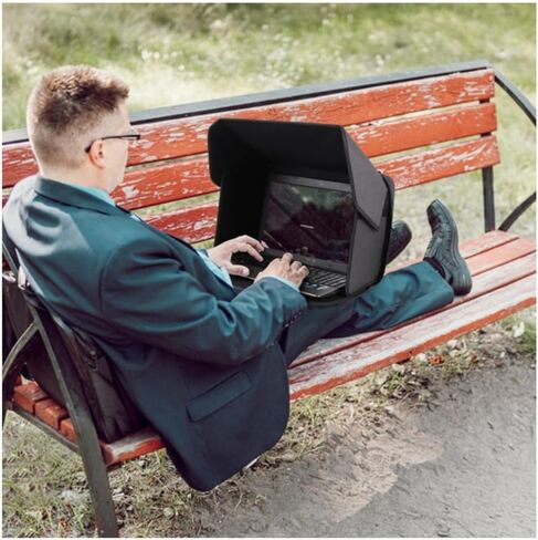 Outdoor Laptop Sunshade Privacy Cover, Foldable and Portable Laptop Protective Case in Saudi Arabia