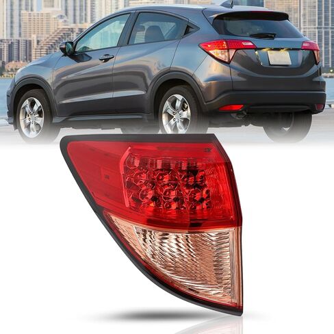 LED Tail Light Assembly Compatible with 2016-2022 Honda HRV Taillights Rear Outer Taillamp Brake Light Left Driver Side in Saudi Arabia