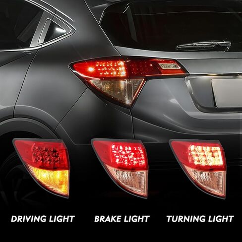 LED Tail Light Assembly Compatible with 2016-2022 Honda HRV Taillights Rear Outer Taillamp Brake Light Left Driver Side in Saudi Arabia
