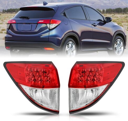 LED Tail Light Assembly Compatible with 2016-2022 Honda HRV Taillights Rear Outer Taillamp Brake Light Left Driver Side in Saudi Arabia