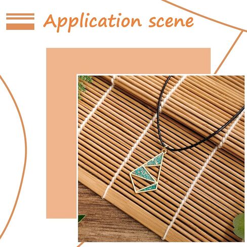 PandaHall 5pcs Open Back Bezel Charms Epoxy Resin Pressed Flower Blank Matte Gold Quadrangle Frame Hollow Pendants for UV Resin Jewelry Making Choker Earrings Necklace Bracelet DIY Crafts in Saudi Arabia