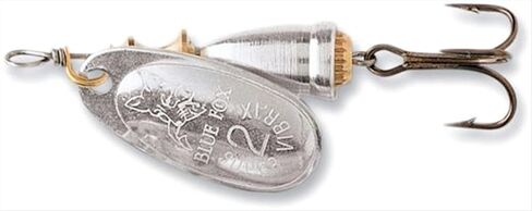 Blue Fox Classic Vibrax 04 Plated 3/8 (Silver/Purple, Size- 4) in Saudi Arabia
