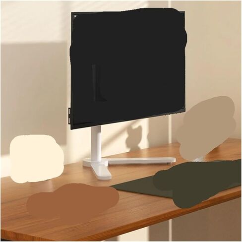 حامل شاشة LED بذراع شاشة سطح المكتب مقاس 17 بوصة - 32 بوصة باللون الأبيض in Kuwait