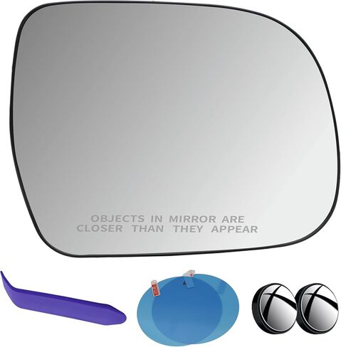 EAP Passenger Side Mirror Glass Compatible with Toyota Tacoma 2005-2015, Highlander US Built 2008-2013, Non-Heated 8790804180 879310E071 879310E070 8793148340 in Saudi Arabia