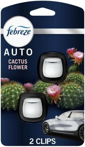 f.e.b.r.e.z.e مشابك تنفيس معطر هواء السيارة - 2 مشبك - 0.07 أونصة سائلة (الأرز) in Kuwait