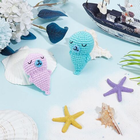 ORIGACH Crochet Kit for Beginners, 4 Pcs DIY Bear Keychain Starter Crochet Kit for Adults, Complete Crochet Set with Step by Step Video Tutorial, Instruction, Yarn, Hook, Accessories in Saudi Arabia