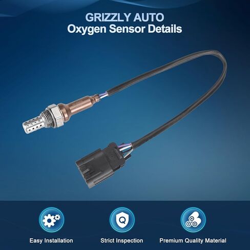 مستشعر الأوكسجين O2 25-418-07-S متوافق مع محركات Kohler EFI CH18 CH20 CH22 CH23 CH25 CH620 CH640 CH670 CH680 CH730 Exmark Toro يستبدل 2541807S 264859 28163974 in Saudi Arabia