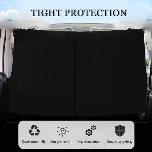 Car Divider Privacy Curtain for Nissan NV200 (2009+), Automotive Privacy Blackout Divider Curtain for Camping Car Blackout Privacy Protection Curtain in Saudi Arabia
