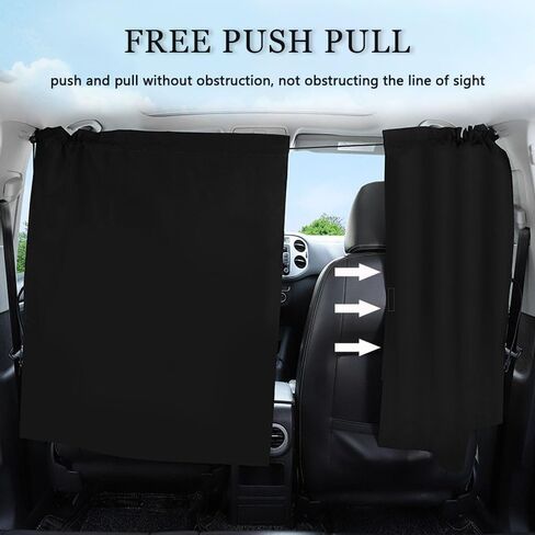 Car Divider Privacy Curtain for Nissan NV200 (2009+), Automotive Privacy Blackout Divider Curtain for Camping Car Blackout Privacy Protection Curtain in Saudi Arabia