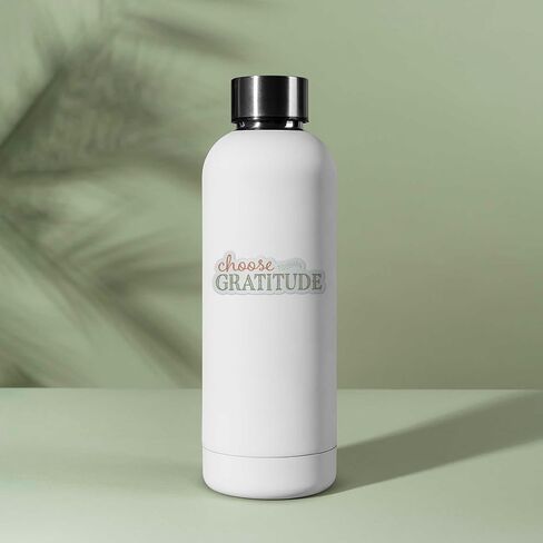 Choose Gratitude Sticker for Hydroflask - Cute Thanksgiving Decal for Laptop - Mental Health Gratitude Gift for Women in Saudi Arabia