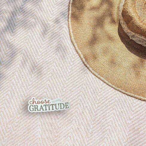 Choose Gratitude Sticker for Hydroflask - Cute Thanksgiving Decal for Laptop - Mental Health Gratitude Gift for Women in Saudi Arabia