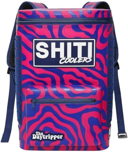 SHITI Coolers Soft Side Backpack Cooler for Partying at The Beach, Pool, Tailgate, or Camping - Portable Backsaver - Insulated & Leak Proof - High Performance Yet Extremely Cool (Aquaholic) in Saudi Arabia