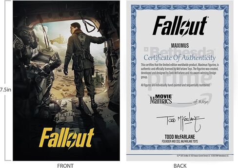 McFarlane Toys- Fallout Maximus (Season 2) 6in Posed Figure in Saudi Arabia