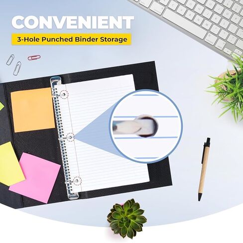 دفتر ملاحظات حلزوني واسع النطاق - 24 لونًا (12 لونًا ساطعًا و12 لونًا باستيل متضمنًا) حزمة كبيرة من دفتر الملاحظات الحلزوني مقاس 10.5 بوصة × 8 بوصة - 70 ورقة - صفحات مثقوبة in Kuwait