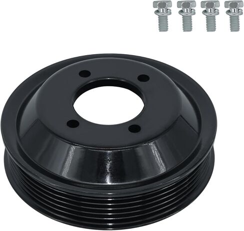 Engine Water Pump Pulley + Install Bolts Replacement For BMW Models (11511436590) in Saudi Arabia