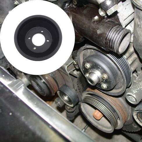 Engine Water Pump Pulley + Install Bolts Replacement For BMW Models (11511436590) in Saudi Arabia