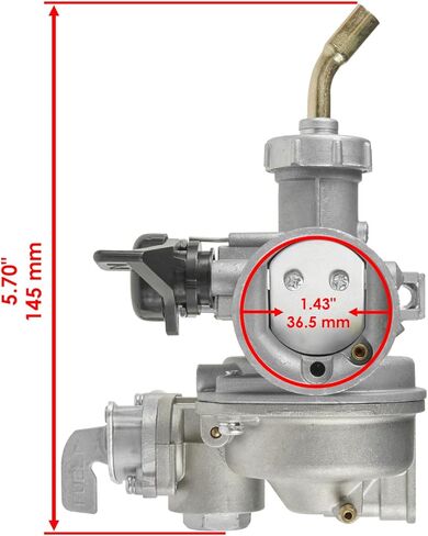 قطع غيار Powersports للمكربن ​​لهوندا ATC110 ATC 110 79 1980 1981 1982 1983 1984 1985 خنق اليد Mod-C33C-8862 in Kuwait
