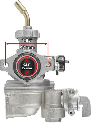قطع غيار Powersports للمكربن ​​لهوندا ATC110 ATC 110 79 1980 1981 1982 1983 1984 1985 خنق اليد Mod-C33C-8862 in Kuwait