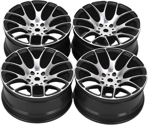SUNGOOYUE 4 قطع من سبائك الألومنيوم RC محاور العجلات لسيارات 1/12 مقياس MN128 MN86 G500 RC تعزيز الاستقرار على الطرق الوعرة على الطريق ترقيات السيارة للتحكم عن بعد (وردي) in Kuwait