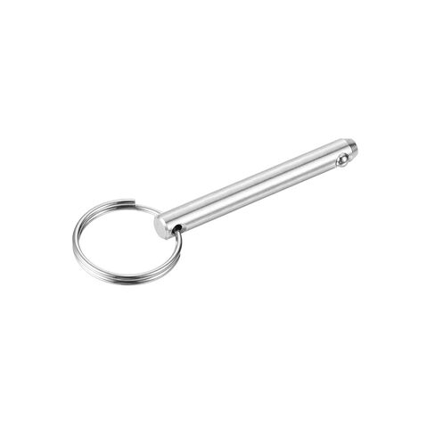 uxcell 2Pcs 8mmx21mm Quick Release Pins, 316 Stainless Steel Marine Hardware for Marine Mountain Seat, Ship Outfitting, Shipbuilding, Silver in Saudi Arabia