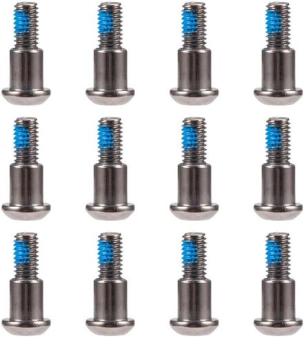 مسامير الكتف ذات الرأس السداسي M3x4x10mm متوافقة مع 1/10 RC Cars CJ-7 AR44 AR45 F9 المحور Vanquish VS4-10 F10 (12 قطعة رمادي) in Saudi Arabia