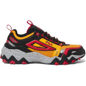 Fila Men's Oakmont Tr Sneaker, Black/Ecru/Mandarin Red, US 9 M in Saudi Arabia