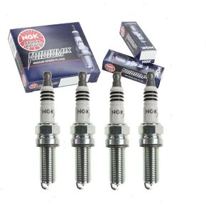 4 pc NGK Iridium IX Spark Plugs compatible with Hyundai Santa Fe Sport 2.4L L4 2016-2018 in Saudi Arabia