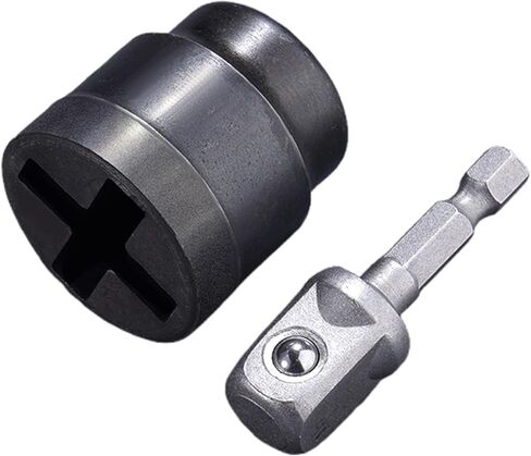 Auto Jack Power Socket Adapter for Scissor Jacks, Compact & Portable Car Lift Accessory with Anti-Slip Design, 150g, Fit Workshop & Garage for RV, Trailer, Car Maintenance in Saudi Arabia