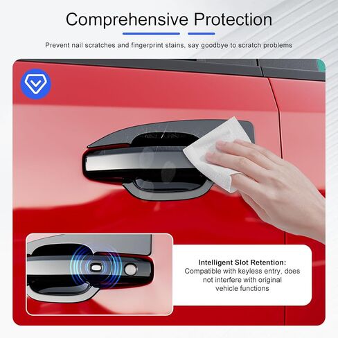 12 قطعة غطاء مقبض الباب متوافق مع 2019-2026 تشيفي سيلفرادو جي إم سي سييرا 1500 20-26 2500 3500 وعاء الباب ABS لامع أسود مقبض حامي استبدال لملحقات سيلفرادو 19-26 in Kuwait