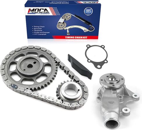MOCA مجموعة أدوات سلسلة التوقيت ومضخة مياه تناسب 1994-1998 لسيارة جيب شيروكي 4.0L L6 GAS OHV تستنشق بشكل طبيعي in Saudi Arabia
