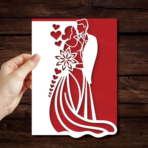 hinana Love Couple Border Metal Die Cuts,Love Heart Couple Frame Wedding Cutting Dies Cut Stencils for DIY Scrapbooking Photo Decorative Embossing Paper Dies for Scrapbooking Card Making in Saudi Arabia